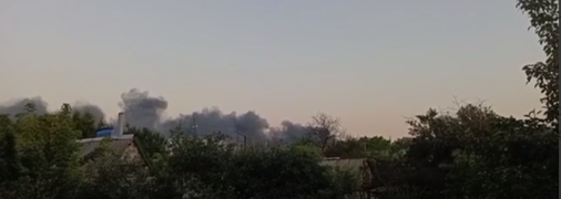 В Іловайську щось палало всю ніч