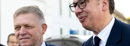 Роберт Фицо и Александр Вучич