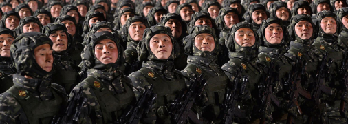 Солдаты КНДР