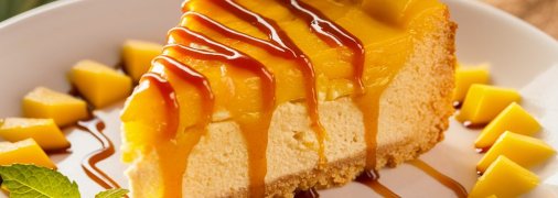 Этот чизкейк просто тает во рту (изображение создано с помощью ИИ)