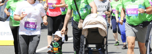 Во второй раз во время 3rd INTERPIPE Dnipro Half Marathon состоится Семейные забег Family Run