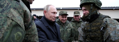 Путин на полигоне