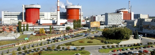 АЭС в городе Южноукраинск