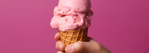 Это мороженое очаровывает своим вкусом (изображение создано с помощью ИИ)