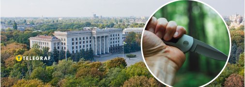 Нападение на полицейских в центре Одессы