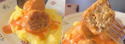 Фішболи в томатно-вершковому соусі