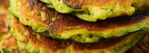 Такие кабачковые оладьи станут великолепной закуской (изображение создано с помощью ИИ).