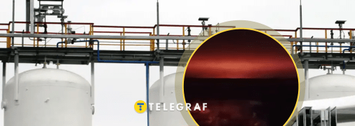 Зарево со стороны НПЗ