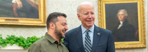 Зеленский и Байден в Вашингтоне