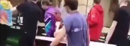 В центре Львова посреди дня носили голую девушку в гробу: видео удивило сеть