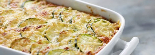 Нежная запеканка из кабачков