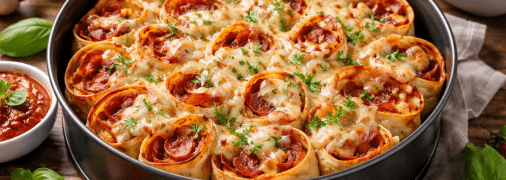 Пирог из тортильи в духовке