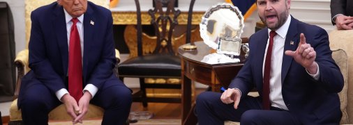 Дональд Трамп и Джей Ди Вэнс