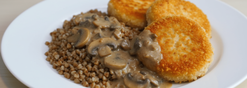 Пісні котлети з картоплі