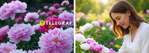 Півонії порадують пишним цвітінням, якщо підживити їх банановою шкіркою.