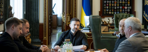 Украина делегация на переговорах в Стамбуле, Владимир Зеленский