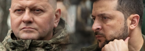 Валерий Залужный и Владимир Зеленский