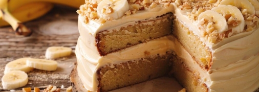 Банановый торт станет вашим любимым десертом (изображение создано с помощью ИИ)