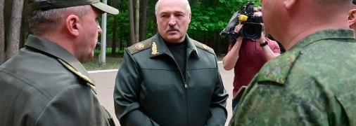 Глава РБ появился на публике только через неделю после парада в москве