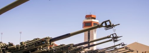 Гаубиці М777 перед відправкою в Україну