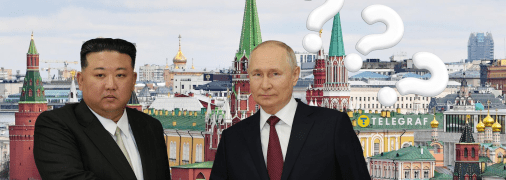Кім Чен Ин та Володимир Путін