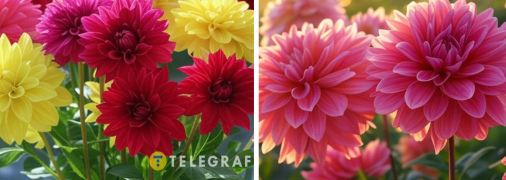 Час цвітіння жоржин залежить і часу висадження бульб у ґрунт