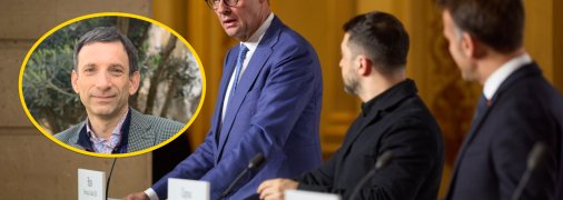 Віталій Портников та Фрідріх Мерц