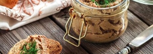 Паштет получается мягким и нежным