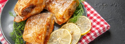 Сочный, нежный, с хрустящей ароматной корочкой