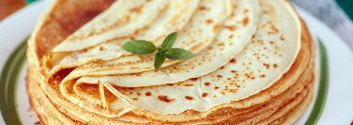 Блинчики на яблочном тесте