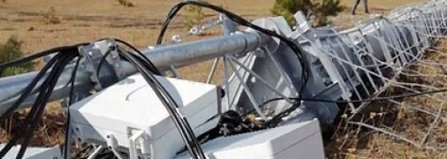Жители Башкирии повалили вышку 5G