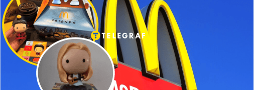McDonald’s, фігурки із серіалу "Друзі"