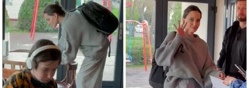 Хлопчик не помітив Анджеліну Джолі у львівському кафе