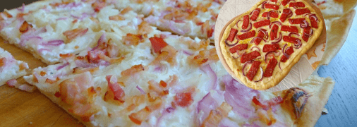 Тарт фламбе или фламмкухен