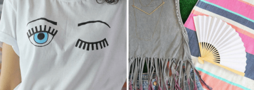 25 классных идей, как обновить старую футболку к лету