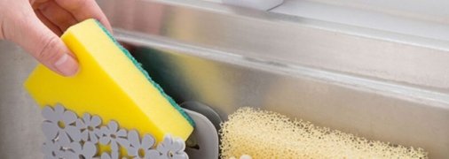 Влажная губка - идеальная среда для неприятного запаха