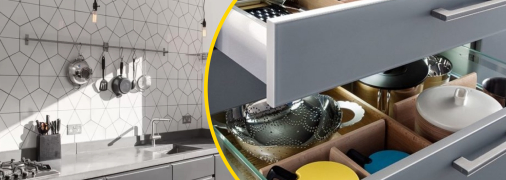 Така система дозволяє повністю звільнити кухонну стільницю