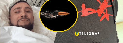 Одежду охранника прошили пули. Появились первые фото Стерненко из больницы и подробности о его состоянии