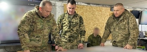 Сырский на передовой