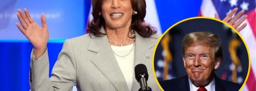 Дональд Трамп та Камала Гарріс