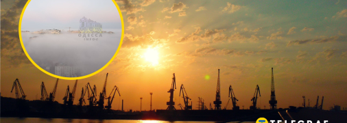 Не видно нічого: Одесу огорнув неймовірно густий туман, далі буде гірше (відео)