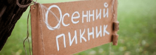 Осенний пикник с детьми: 5 советов для отличного отдыха