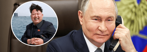 Лідер КНДР та Володимир Путін