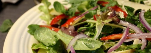 Итальянский салат с рукколой