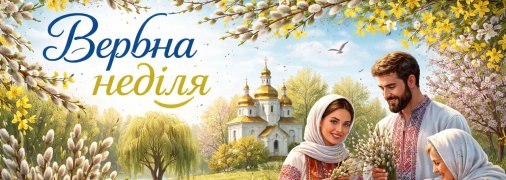 Вербна неділя - сімейне свято