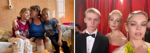 Українська та російська сім'я, які постраждали від путіна