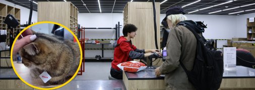 В отделении Новой Почты