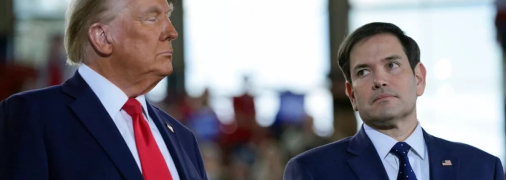 Дональд Трамп и Марко Рубио