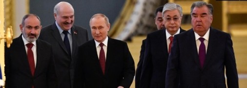 Лідери країн ОДКБ на саміті у Москві 16 травня