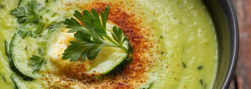 Цей суп стане чудовим варіантом літньому обіду (зображення створено за допомогою ШІ)